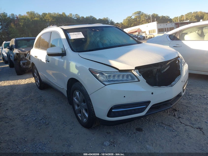 ACURA MDX ADVANCE PKG W/ENTERTAINMENT PKG