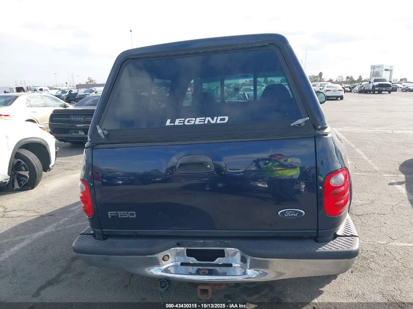 2002 Ford F-150 Xl/Xlt VIN: 2FTRF08L92CA76834 Lot: 43430315