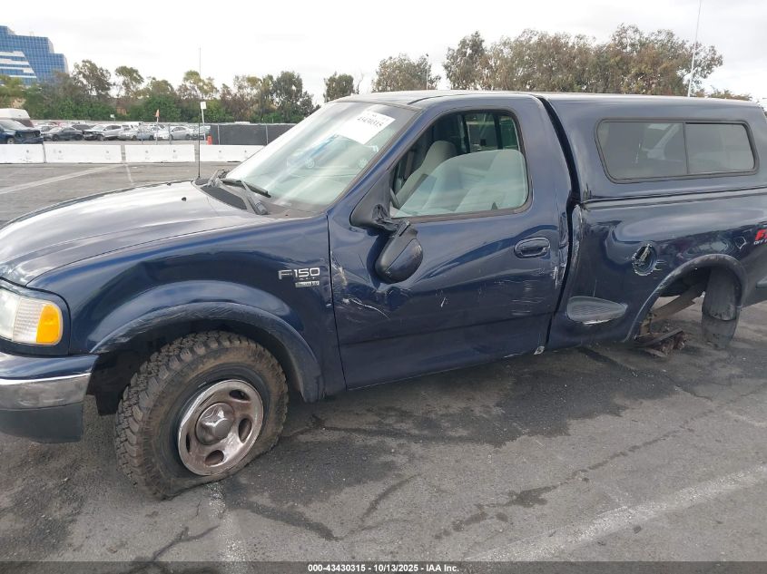 2002 Ford F-150 Xl/Xlt VIN: 2FTRF08L92CA76834 Lot: 43430315