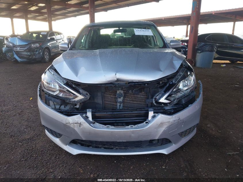 2019 Nissan Sentra S VIN: 3N1AB7AP2KY367643 Lot: 43430322