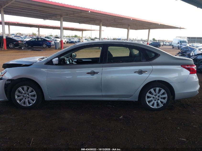 2019 Nissan Sentra S VIN: 3N1AB7AP2KY367643 Lot: 43430322