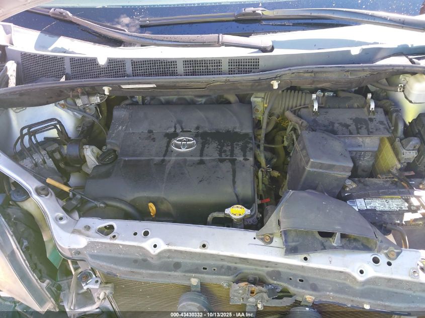 2012 Toyota Sienna Se 8 Passenger VIN: 5TDXK3DC6CS186109 Lot: 43430332