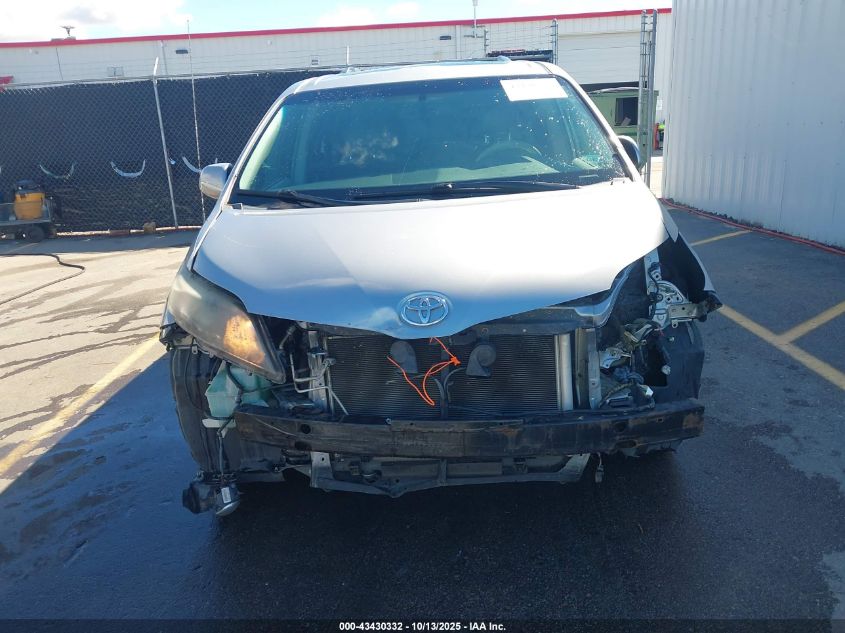 2012 Toyota Sienna Se 8 Passenger VIN: 5TDXK3DC6CS186109 Lot: 43430332