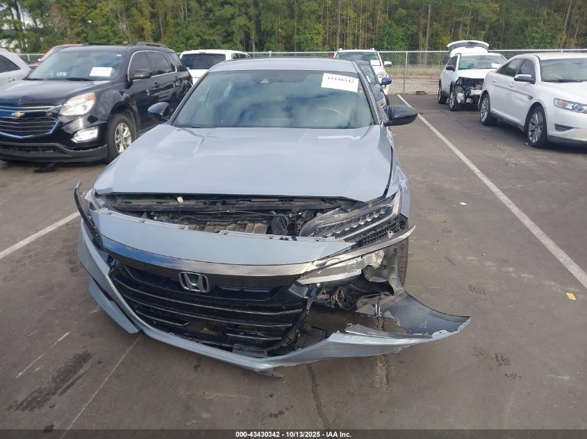 2021 Honda Accord Sport VIN: 1HGCV1F30MA122610 Lot: 43430342