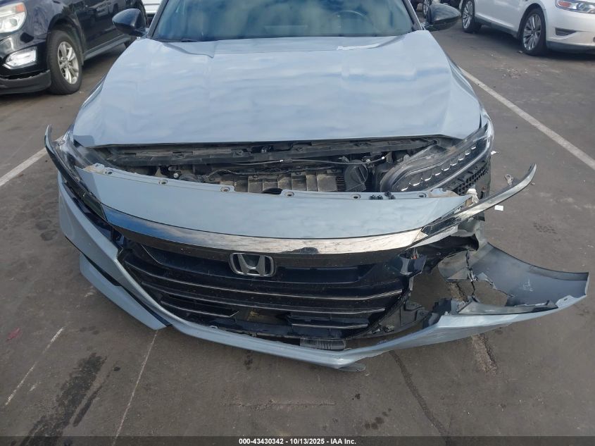 2021 Honda Accord Sport VIN: 1HGCV1F30MA122610 Lot: 43430342