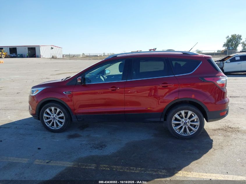 2017 Ford Escape Titanium VIN: 1FMCU9J93HUA50331 Lot: 43430353