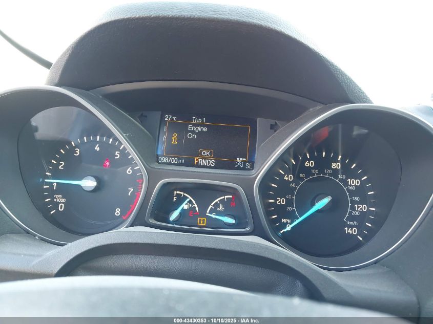 2017 Ford Escape Titanium VIN: 1FMCU9J93HUA50331 Lot: 43430353