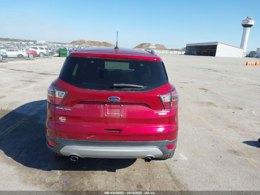 2017 Ford Escape Titanium VIN: 1FMCU9J93HUA50331 Lot: 43430353