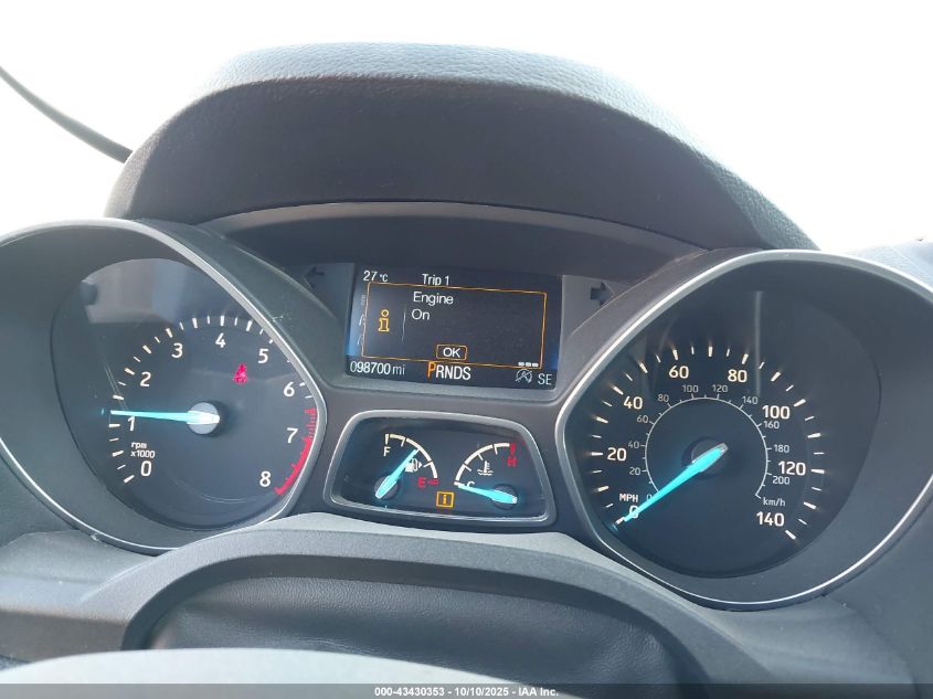 2017 Ford Escape Titanium VIN: 1FMCU9J93HUA50331 Lot: 43430353