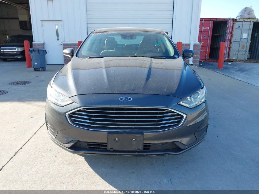 2019 Ford Fusion S VIN: 3FA6P0G70KR133486 Lot: 43430375