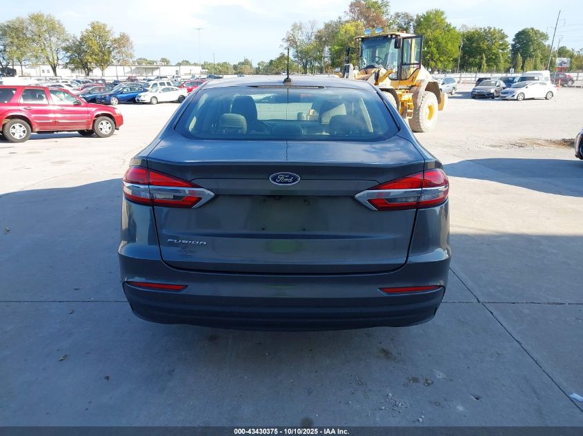 2019 Ford Fusion S VIN: 3FA6P0G70KR133486 Lot: 43430375