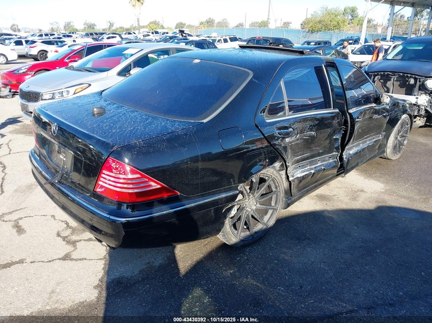 WDBNG79J46A464609 2006 MERCEDES-BENZ S-KLASSE AMG photo no. 4