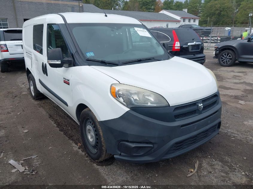 2017 Ram Promaster City Tradesman VIN: ZFBERFAB2H6F48000 Lot: 43430428