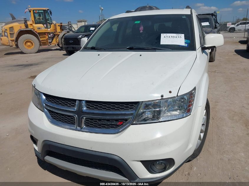 2016 Dodge Journey Sxt VIN: 3C4PDCBB3GT128572 Lot: 43430435