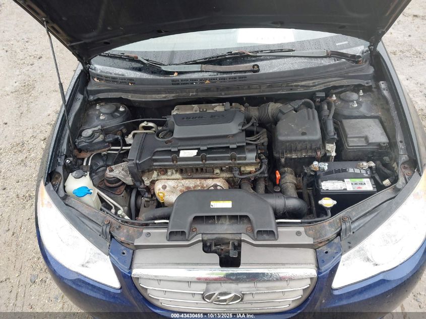 2008 Hyundai Elantra Gls/Se VIN: KMHDU46D48U489770 Lot: 43430455