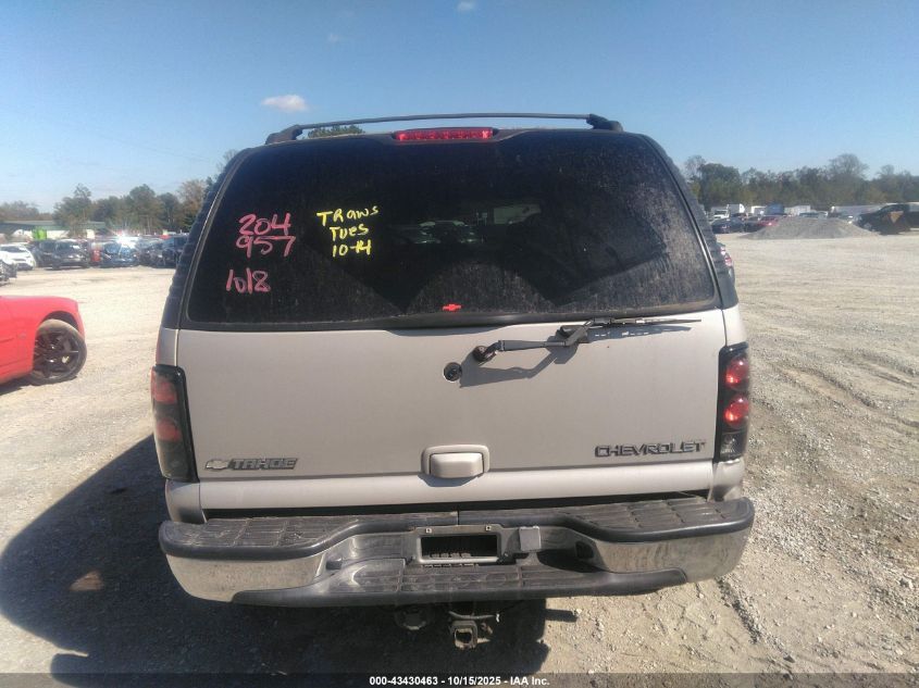 2004 Chevrolet Tahoe Lt VIN: 1GNEK13T54J204957 Lot: 43430463