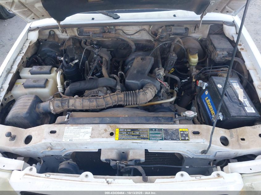 2005 Ford Ranger Edge/Stx/Xl/Xls/Xlt VIN: 1FTYR10U75PA34310 Lot: 43430464