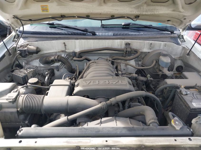 2004 Toyota Tundra Sr5 V8 VIN: 5TBBT44114S456028 Lot: 43430467