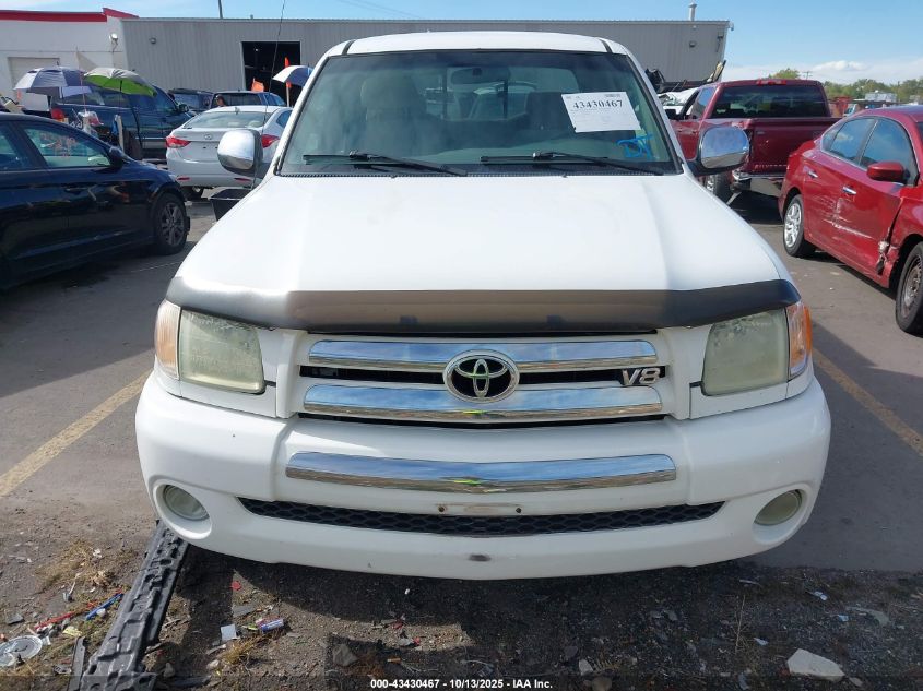 2004 Toyota Tundra Sr5 V8 VIN: 5TBBT44114S456028 Lot: 43430467