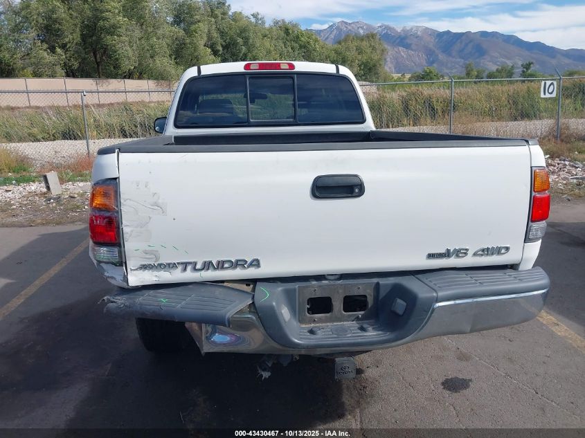2004 Toyota Tundra Sr5 V8 VIN: 5TBBT44114S456028 Lot: 43430467