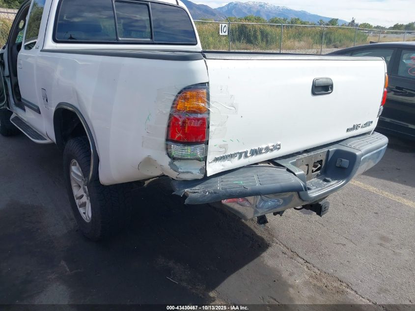 2004 Toyota Tundra Sr5 V8 VIN: 5TBBT44114S456028 Lot: 43430467