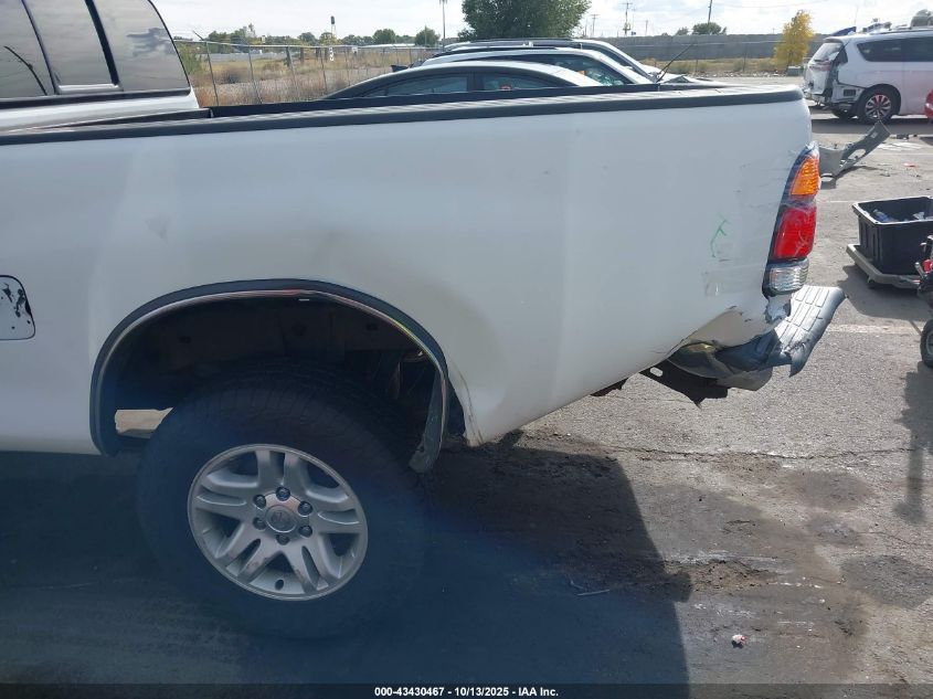2004 Toyota Tundra Sr5 V8 VIN: 5TBBT44114S456028 Lot: 43430467