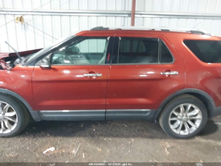 2014 Ford Explorer Xlt VIN: 1FM5K7D80EGB40892 Lot: 43430481