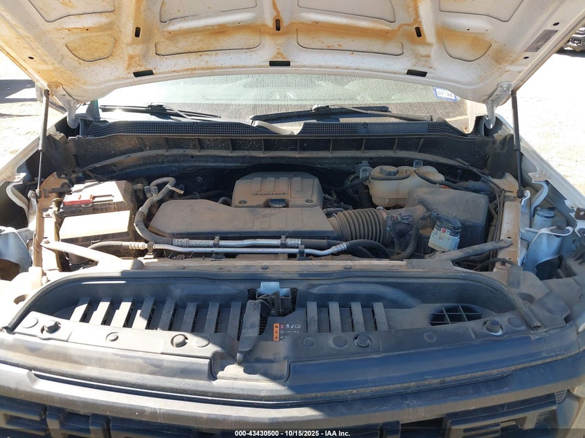 2023 CHEVROLET SILVERADO 1500 4WD  LONG BED WT 3GCNDAEK9PG227171