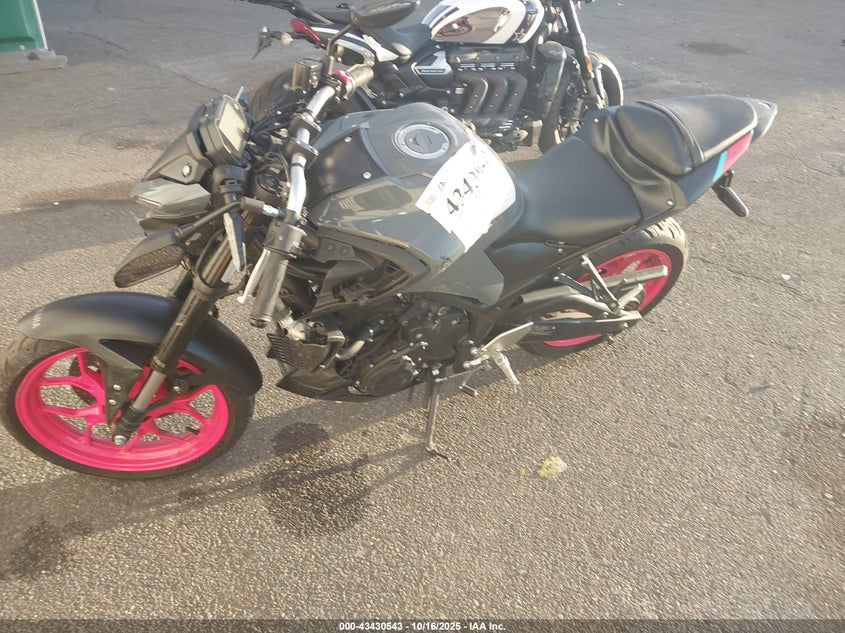 2021 Yamaha Mt-03 VIN: MH3RH20Y3MK005464 Lot: 43430543