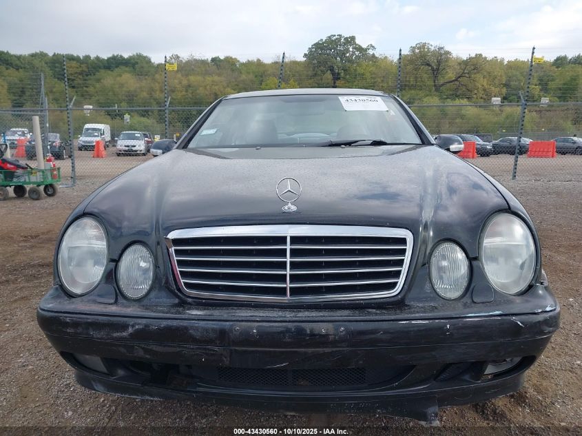 2000 Mercedes-Benz Clk 320 VIN: WDBLJ65G2YF145339 Lot: 43430560