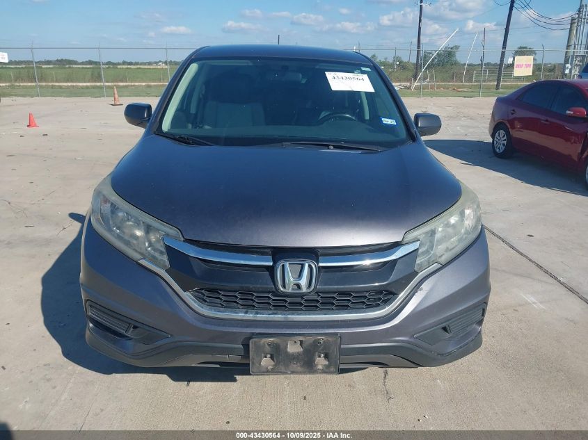 2016 Honda Cr-V Lx VIN: 3CZRM3H30GG707885 Lot: 43430564