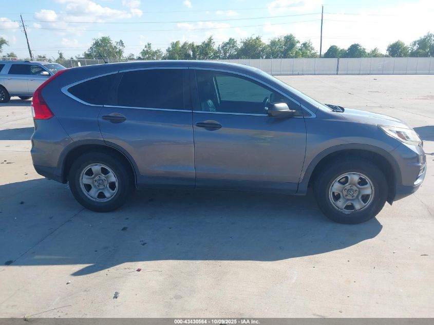 2016 Honda Cr-V Lx VIN: 3CZRM3H30GG707885 Lot: 43430564