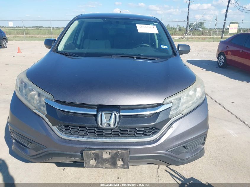 2016 Honda Cr-V Lx VIN: 3CZRM3H30GG707885 Lot: 43430564