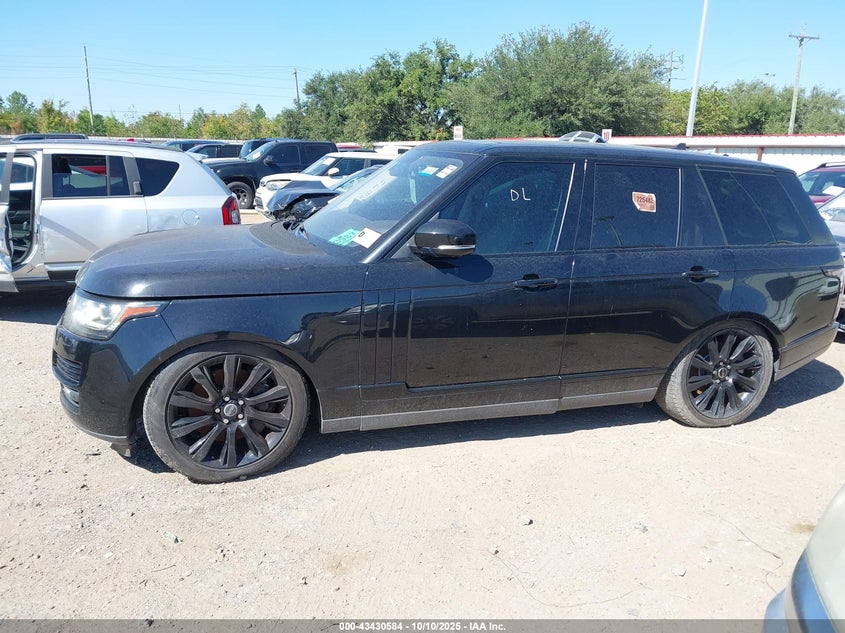 2016 Land Rover Range Rover 5.0L V8 Supercharged VIN: SALGS2EF2GA278803 Lot: 43430584