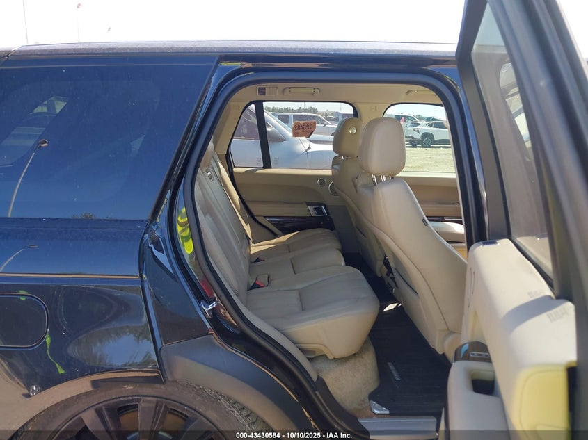 2016 Land Rover Range Rover 5.0L V8 Supercharged VIN: SALGS2EF2GA278803 Lot: 43430584