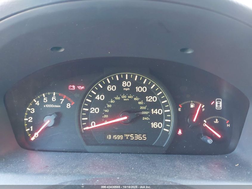 2003 Honda Accord 2.4 Lx VIN: 1HGCM553X3A132569 Lot: 43430585