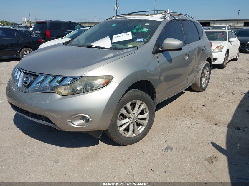 JN8AZ18U59W106546 2009 NISSAN MURANO photo no. 2
