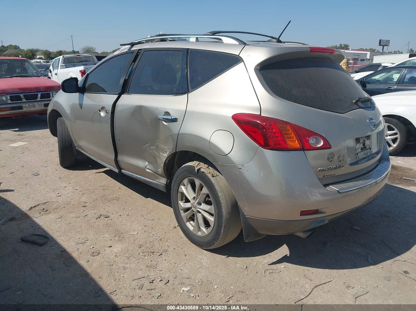 JN8AZ18U59W106546 2009 NISSAN MURANO photo no. 3