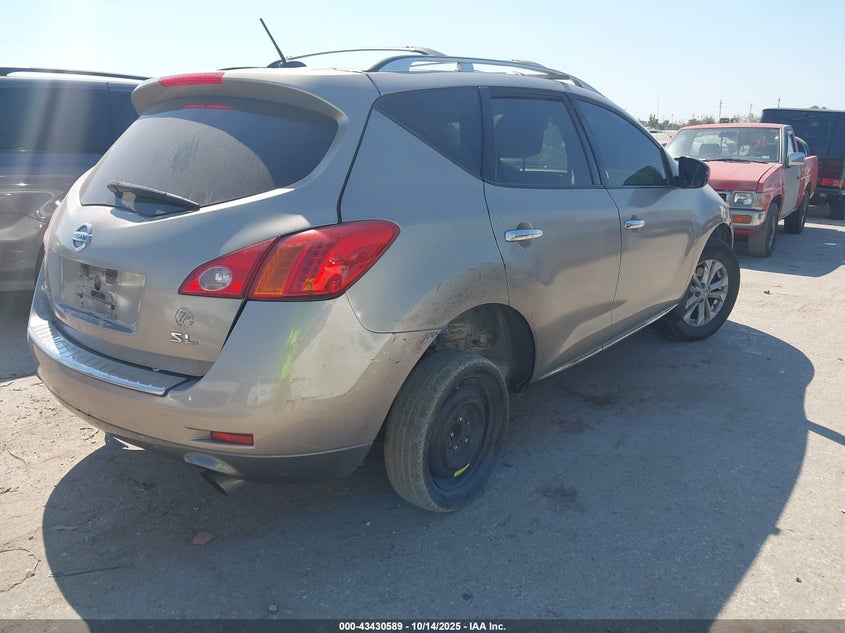 JN8AZ18U59W106546 2009 NISSAN MURANO photo no. 4