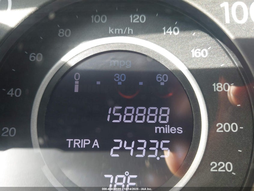 2013 Honda Cr-V Lx VIN: 2HKRM4H38DH621366 Lot: 43430599