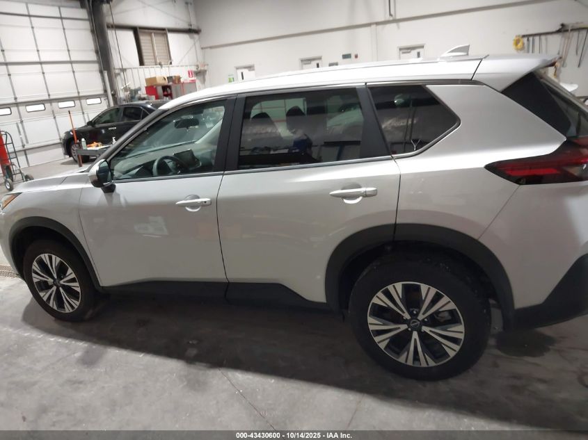 2022 Nissan Rogue Sv Intelligent Awd VIN: 5N1BT3BB6NC721571 Lot: 43430600
