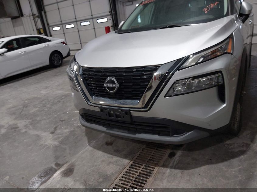 2022 Nissan Rogue Sv Intelligent Awd VIN: 5N1BT3BB6NC721571 Lot: 43430600