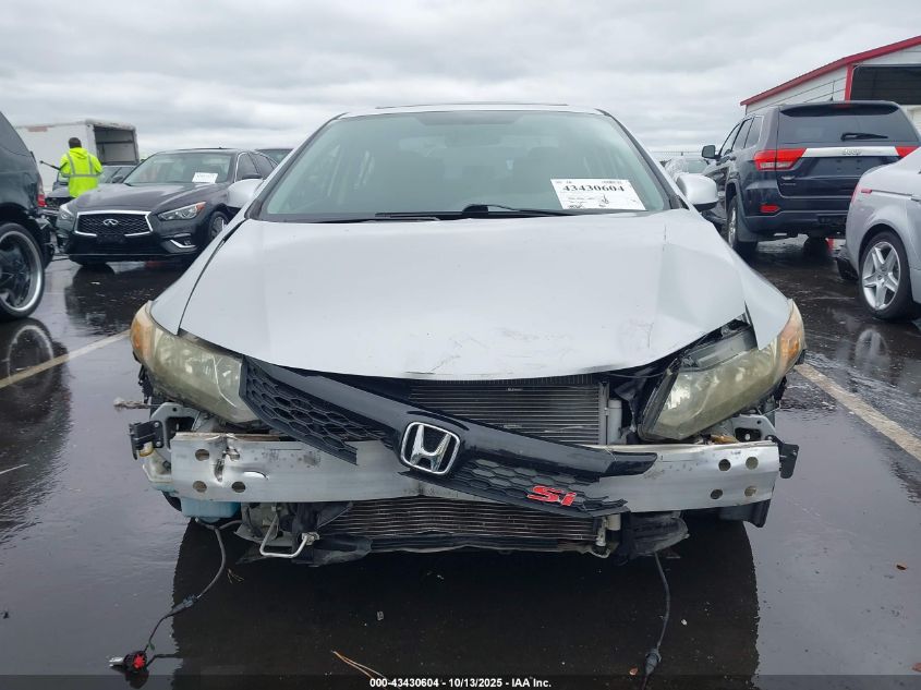 2012 Honda Civic Si VIN: 2HGFB6E53CH701743 Lot: 43430604