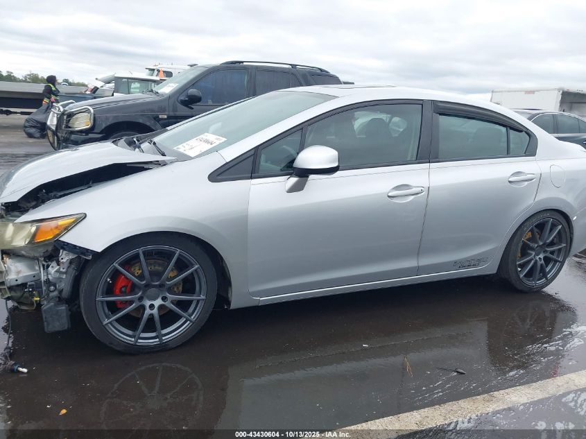 2012 Honda Civic Si VIN: 2HGFB6E53CH701743 Lot: 43430604