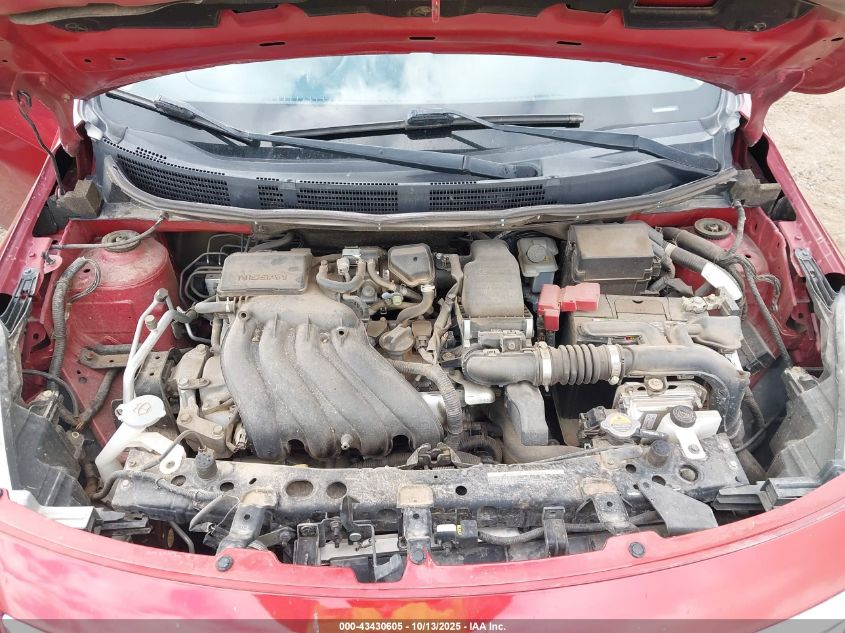 2017 Nissan Versa 1.6 S+ VIN: 3N1CN7AP8HL841861 Lot: 43430605