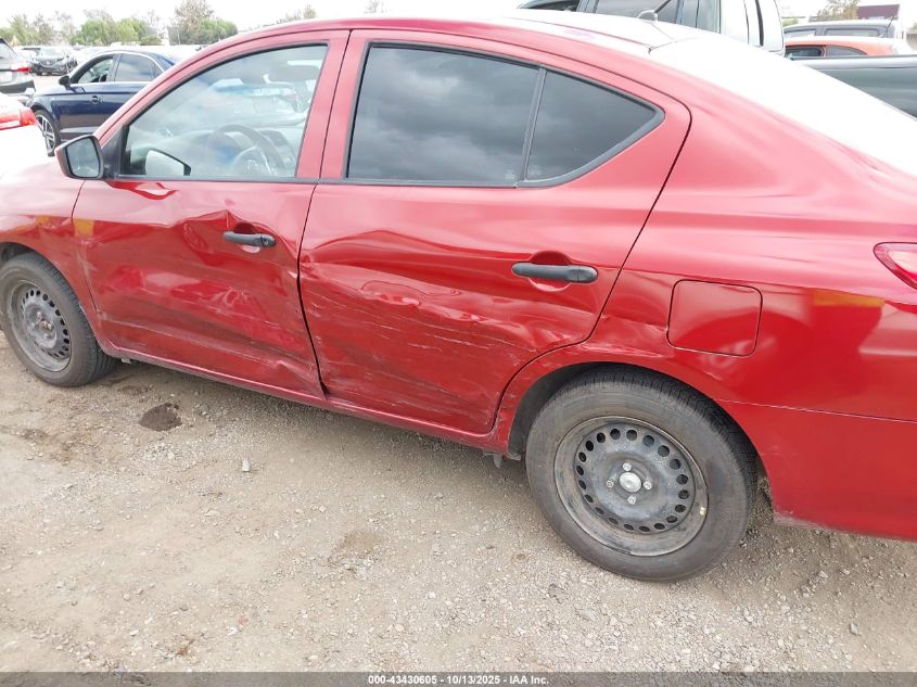 2017 Nissan Versa 1.6 S+ VIN: 3N1CN7AP8HL841861 Lot: 43430605