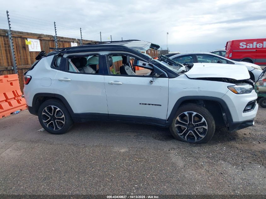 2024 Jeep Compass Limited 4X4 VIN: 3C4NJDCN2RT608569 Lot: 43430627