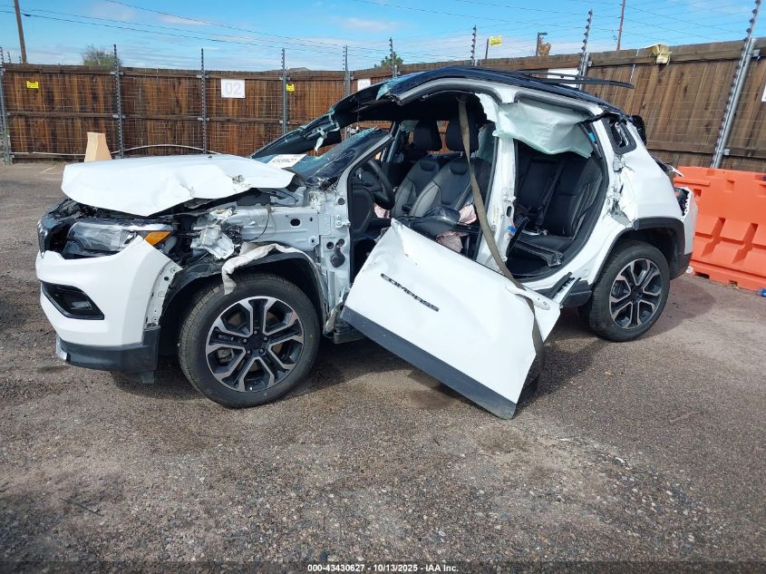 2024 Jeep Compass Limited 4X4 VIN: 3C4NJDCN2RT608569 Lot: 43430627