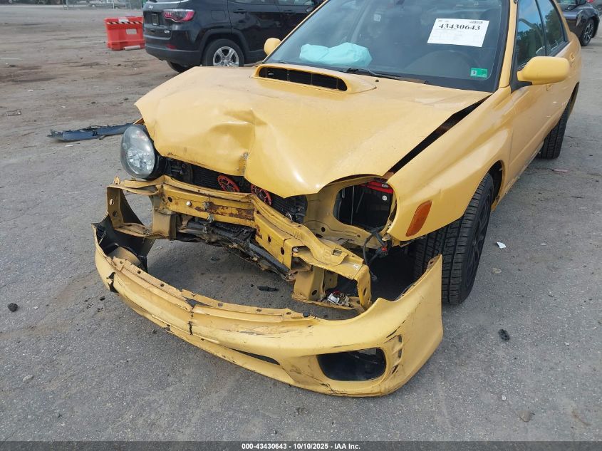 2003 Subaru Impreza Wrx VIN: JF1GD296X3G505213 Lot: 43430643