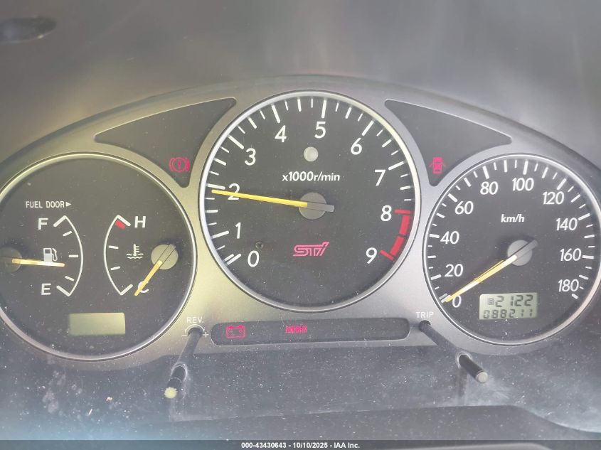 2003 Subaru Impreza Wrx VIN: JF1GD296X3G505213 Lot: 43430643